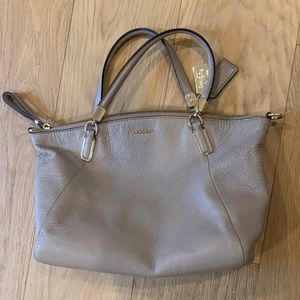 Taupe Coach bag
